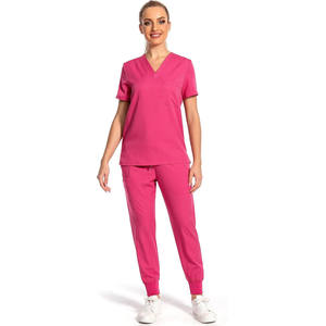 Chaqueta de verano de manga corta unisex, traje de enfermería personalizado de alto diseño para pacientes, médicos, uniformes del personal del Hospital - Product Image 3