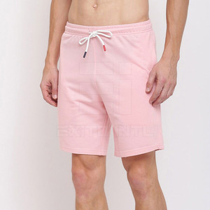Men's Training Fitness Casual Shorts Solid Pattern Quick Dry High Street Style 100% Cotton with Pockets - Product Image 5