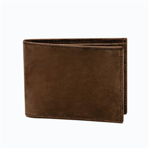 Slim y Classic MagFlap Cartera De Cuero Para Hombre marrón oscuro - Product Image 4