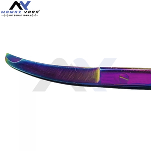 Northbent กรรไกรเย็บแผลตะขอ4.5 "โค้งสแตนเลสสีรุ้งกรรไกรสีตามสั่ง - Product Image 4