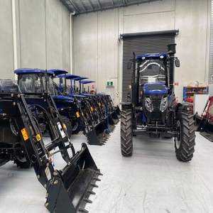 Pour LOVOL M1304 TQ 130hp cabine tracteurs 4WD roue tracteur agricole avec pompe moteur boîte de vitesses puissance nominale de 40hp à 160hp - Product Image 1