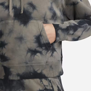 Customized Custom Logo Women's Tie Dye <b>Tracksuit</b> Good Quality Sublimation Kangaroo Pocket <b>Tracksuit</b> For Women - Product Image 6