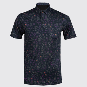 เสื้อโปโลกอล์ฟผ้าโพลีเอสเตอร์คุณภาพสูง แห้งเร็ว ระบายความชื้นดี ผลิตตามสั่ง พร้อมบริการซับลิเมชั่น  ขั้นต่ำในการสั่งซื้อน้อย - Product Image 4