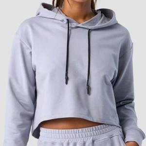 เสื้อฮู้ดเกาะอกแขนยาวสำหรับผู้หญิงเสื้อผ้าครอปแบบสั้นมีฮู้ดใหม่2025 - Product Image 1