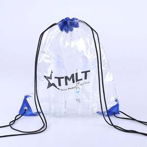 Sacs à cordon en PVC transparent pour événements sportifs, concerts, festivals et festivals de musique, écologiques - Product Image 3