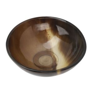 JABÓN ARTESANAL CUENCO DE CUERNO HECHO A MANO ENSALADA Tazón para servir Fabricante al por mayor Nuevo diseño Acabado a mano Cuencos de ensalada de cuerno de búfalo - Product Image 5