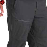 Pantalones de Senderismo Transpirables Personalizados de Nueva Llegada, Pantalones de Trekking Funcionales de Softshell para Hombre