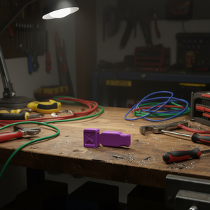 Knipex-ColorCode Purple <b>Pliers</b> 10-Piece Clip <b>Set</b> - Product Image 3