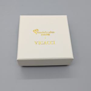 Boîte à bijoux en cuir faite à la main haut de gamme Vicacci avec couvercle supérieur en or de luxe Solution de stockage de haute joaillerie avec logo personnalisé - Product Image 3