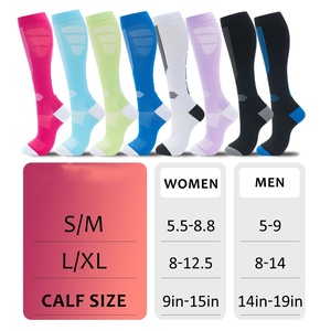 Moda tutti i giorni Sport all'aperto <span class=keywords><strong>calze</strong></span> medie arancione donna infermiera basket ciclismo Fitness Badminton 20-30 <span class=keywords><strong>calze</strong></span> a compressione - Product Image 4