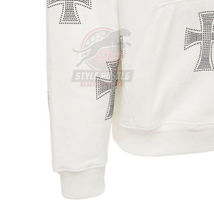 Ropa de moda para exteriores para hombre, sudaderas con pedrería, informales y para invierno, en diferentes diseños y tallas disponibles. - Product Image 3