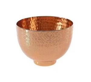 Cuenco para servir de oferta de alta calidad, cuenco para comer de cobre puro de Metal martillado, mesa de comedor, frutero decorativo - Product Image 3