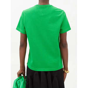 Camiseta con estampado personalizado, camiseta Polo de poliéster y algodón liso, camiseta de gran tamaño para hombres y mujeres con opciones de logotipo personalizado - Product Image 2