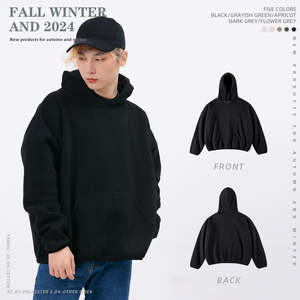 Sweats à capuche en coton de luxe 420 GSM Sweatshirts ultra doux et chauds pour l'hiver - Product Image 5