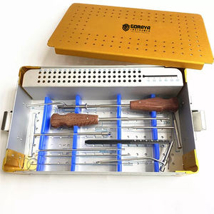 VENTA CALIENTE GORAYA GERMAN Acero inoxidable 4,5 Kit de instrumentos de tornillo canulado Instrumento ortopédico CE ISO APROBADO - Product Image 1