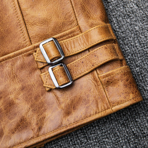 In Stock Mustard Charcoal Genuine Sheepskin Rugged Rebel Steel & Hide Urban Nomad Timeless Rider Vintage Voyage Savage Spirit - Product Image 4