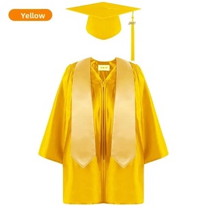 ผ้าซาตินโพลีเอสเตอร์คุณภาพสูง ปี 2025 แบบถัก พิมพ์โลโก้ตามสั่ง สวมใส่สบาย ทนทาน ระบายอากาศได้ดี สำหรับงานรับปริญญา - Product Image 4