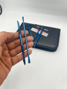 Herramientas de Cuidado de Uñas de Color Azul Plasma de Calidad Premium, Acero Inoxidable, Se Acepta Logotipo Privado, Cortaúñas, Empujador de Cutículas, Tijeras para Manicura y Pedicura - Product Image 3