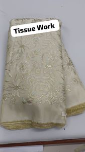 High Quality 44 Width Embroidery <strong>Fabric</strong> Premium Quality for Girls' Fancy Dress &amp; Lehenga Materials Wholesale &amp; Bulk Supply - Product Image 6