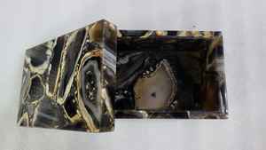 ถาดเสิร์ฟอาหารทำจากหินอาเกตเป็นมิตรกับสิ่งแวดล้อมถาดไม้หินอ่อนพลาสติกสแตนเลสสำหรับใช้ในบ้านชุดห้องน้ำ - Product Image 5