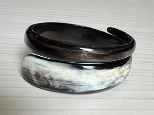Buffalo Horn Natural <b>Bangles</b> Bracelet Crafting Buffalo Horn Hand Jewelry - Product Image 2
