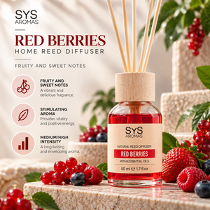 Diffuseur de parfum aux baies rouges en marque privée 50ml OEM |   Parfum d'ambiance fruité |   Fabriqué en Espagne UE - Product Image 2