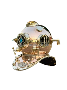 Casque de plongée marin décoratif nautique en laiton antique en acier de qualité supérieure avec impression de Logo personnalisé Souvenir à collectionner - Product Image 2