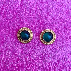 ต่างหูพลอยโอนิกซ์สีเขียวธรรมชาติหรูหราทำด้วยมือ925เครื่องประดับเงินสเตอร์ลิงเครื่องประดับหินธรรมชาติสำหรับผู้หญิง - Product Image 6