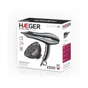Asciugacapelli Professionale 2300W PRO Hair 2300 (Haeger HD-230.011B) - Product Image 4