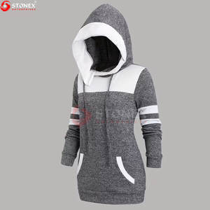 Sudaderas Casuales Ajustadas de Alta Calidad para Mujer, Diseño Personalizado, 100% Algodón, Hechas para Mujer, Precio al por Mayor - Product Image 2