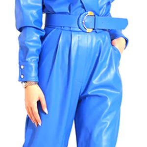 Prix raisonnables Nouveau design Combinaisons en cuir pour femmes Combinaisons en cuir pour femmes fabriquées par des professionnels à vendre - Product Image 3