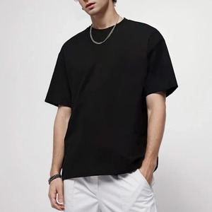 Premium <b>Men's</b> Half-Sleeve <b>T</b>-<b>Shirt</b> Pure Cotton Breathable and Fashionable with Solid Pattern Round Neck for <b>Summer</b> - Product Image 1