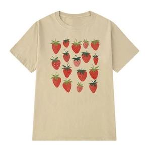 Camiseta verde holgada para hombre y mujer, camisetas de gran tamaño, tema de viajes de picnic, camisetas informales de moda de gran tamaño, tendencias - Product Image 6