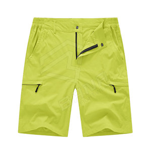 Men's Summer Knee Pocket Casual Cotton Elastic Waist Casual Camo Cargo Shorts Quick Dry Breathable High Quality Cargo Shorts - Product Image 1