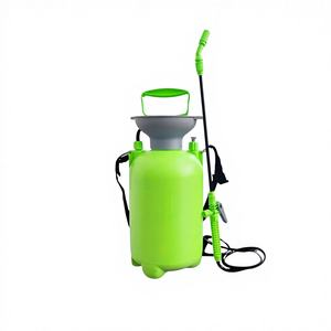 เครื่องพ่นยาแบบสะพายหลังคุณภาพสูง ISKU 5 ลิตร แบบใช้มือ พร้อมหัวฉีดปรับได้ สำหรับการควบคุมศัตรูพืชในสวนอเนกประสงค์ สีเขียว - Product Image 1