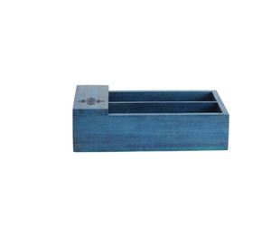 Wooden 2-Shelves Cutlery Organizer Box For Kitchen Tabletop Restaurant in Best Price - Product Image 3