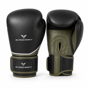 Gants de boxe et de MMA Blackthorn en PU respirant avec fermeture auto-agrippante, équipement de combat personnalisé pour adultes - Product Image 3