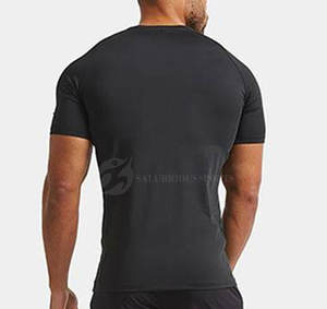 Chemises à manches courtes de qualité supérieure en toile de coton pur, respirantes, écologiques, avec patchs personnalisés sur le devant, taille plus, séchage rapide - Product Image 3