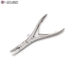 Outil orthopédique de qualité médicale en acier inoxydable de haute qualité pour l'enlèvement chirurgical des os Boehler Rongeur Instruments médicaux pour tissus osseux - Product Image 5