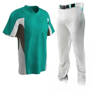 Uniforme de baseball léger de haute qualité pour hommes, durable, respirant, antibactérien, évacuant l'humidité, logo personnalisé, couleurs personnalisées - Product Image 1