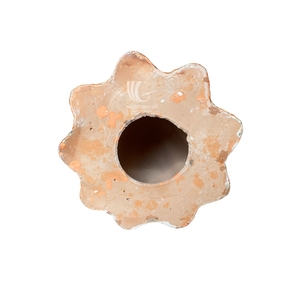 Patrón de mosaico forma de fantasma de Halloween con papel de núcleo de incrustaciones de cáscara de huevo, decoración de puerta hecha a mano Entrada de vajilla de fiesta al por mayor - Product Image 4