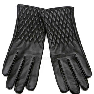Gants de conduite en cuir pour homme, hiver, écran tactile, doigts entiers, respirants, pour usage décontracté et formel en extérieur - Product Image 4