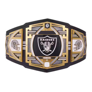 Venta al por mayor WWE Título personalizado Campeonato cinturón de lucha libre artes marciales placas de zinc boxeo MMA cuero Campeonato Ronpex - Product Image 6