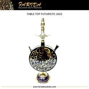 Tốt Nhất Bán Sang Trọng Farida Hookah Phụ Kiện Độc Đáo Tương lai Thiết Kế 2023 Ai Cập Sơn Mài Kết Thúc Mini Bảng Top Shisha Hộp - Product Image 4