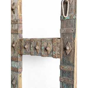 <b>Rustic</b> Wooden <b>Bookshelf</b> for Home Office Living Room Bedroom School Hotel with Durable Metal Cabinet Design - Product Image 4