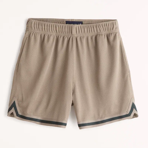 Nouveauté 2023 : Short de bain décontracté pour homme, 100 % coton, respirant, séchage rapide, écologique, avec logo personnalisé et couleur sur mesure - Product Image 4