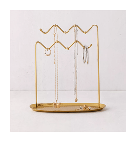 Fabriqué en laiton massif Décoration intérieure Présentoir à bijoux de qualité supérieure Dernier design Fait à la main Présentoir en gros - Product Image 3