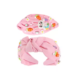 Diadema con tema de Pascua, accesorios para el cabello con cuentas a mano para atuendo de Pascua, Ideas, regalo perfecto, producto de calidad Premium para niñas - Product Image 1