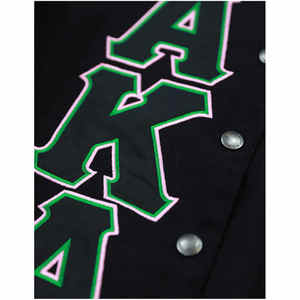 AKA RACING Chaqueta de sarga unisex Impermeable Transpirable y a prueba de viento Ropa deportiva en negro Tallas grandes para adultos - Product Image 4