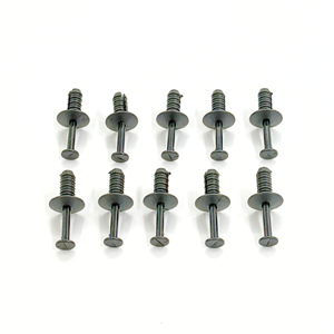51111964186 1964186 551019 Kit de clips de pare-chocs à rivets extensibles 20 pièces Noir pour BMW Série 3 5 7 X5 Z4 - Product Image 3